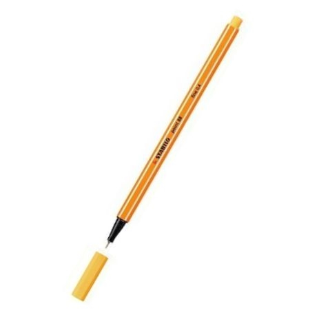 Liner STABILO Point 88, 0,4mm, žlutá