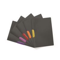 Zakládací desky s klipem Durable Duraswing 30, A4, mix 5 barev