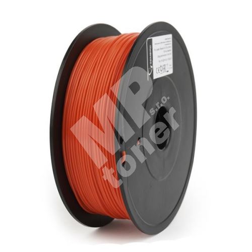 Gembird tisková struna (filament) PLA PLUS, 1,75mm, 1kg, červená 1