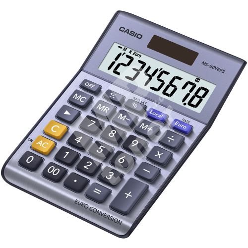 Kalkulačka Casio MS 80 VER II kov 1