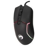 Herní myš Marvo M655, 12000DPI, optika, 7tl., drátová USB, černá, podsvícená 4 (3)