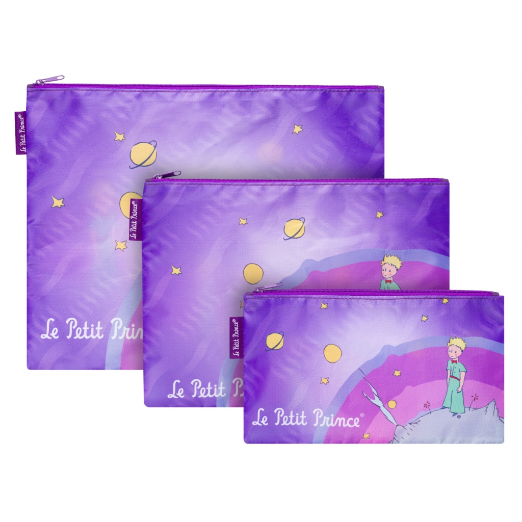 Set 3 taštiček Baagl Le Petit Prince, Malý princ