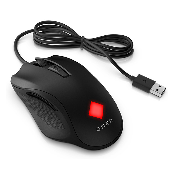 Myš HP OMEN Vector Essential, 7200DPI, optická, 6tl., drátová USB, černá