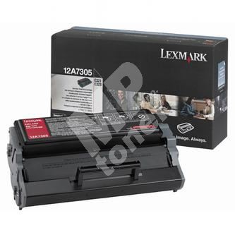 Toner Lexmark E321, E323, 12A7305, černá, originál 1