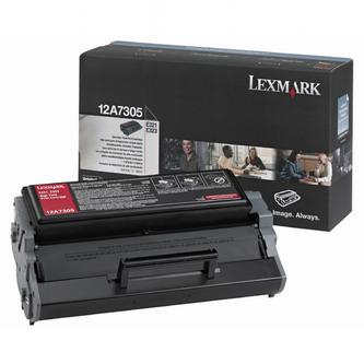 Toner Lexmark E321, E323, černá, 12A7305, originál