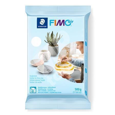 Modelovací hmota samotvrdnoucí FIMO® Basic Air 8100, 500g, bílá 1