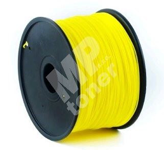 Gembird tisková struna (filament) PLA, 1,75mm, 1kg, žlutá 1