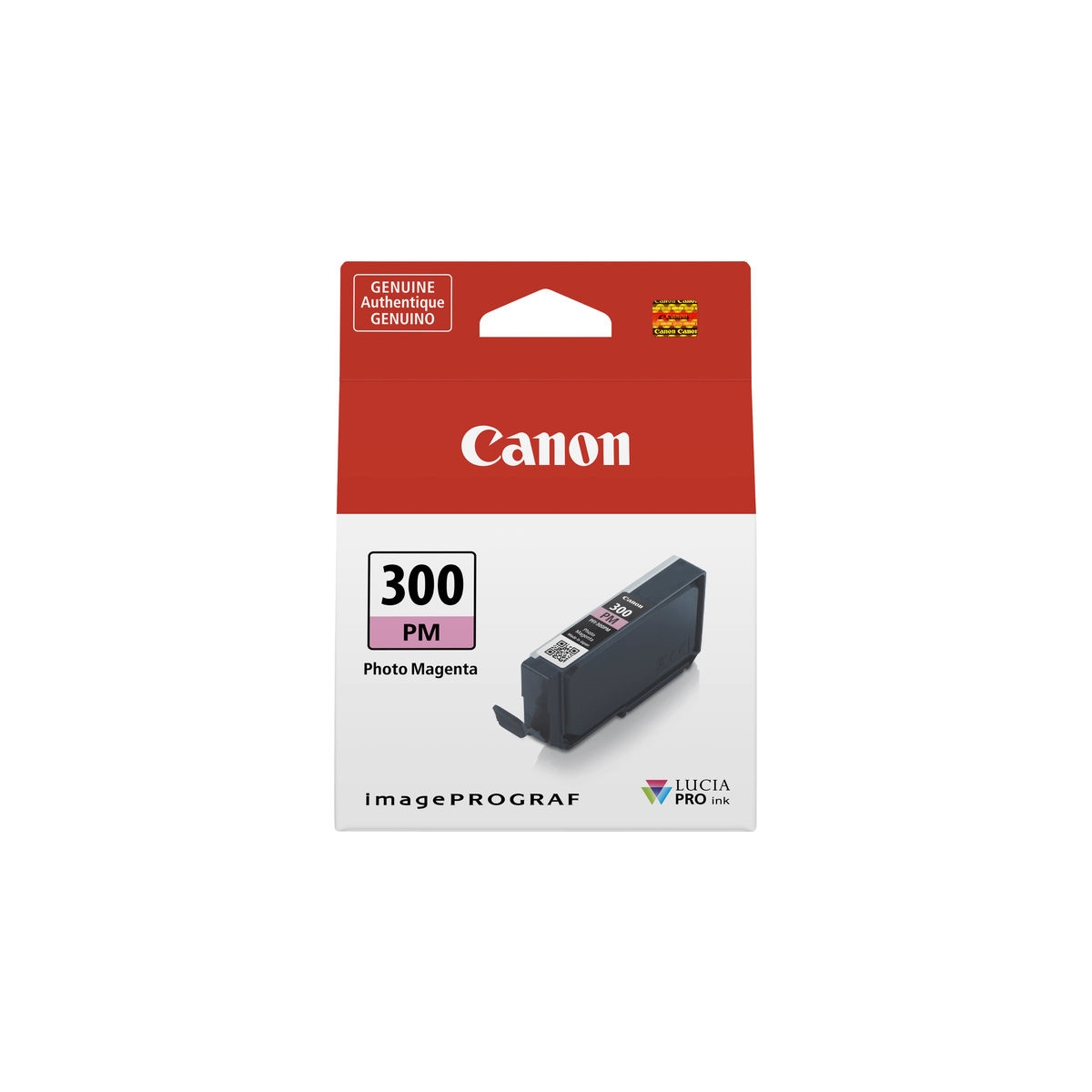 Inkoustová cartridge Canon PFI-300PM, iPF-300, photo magenta, 4198C001, originál
