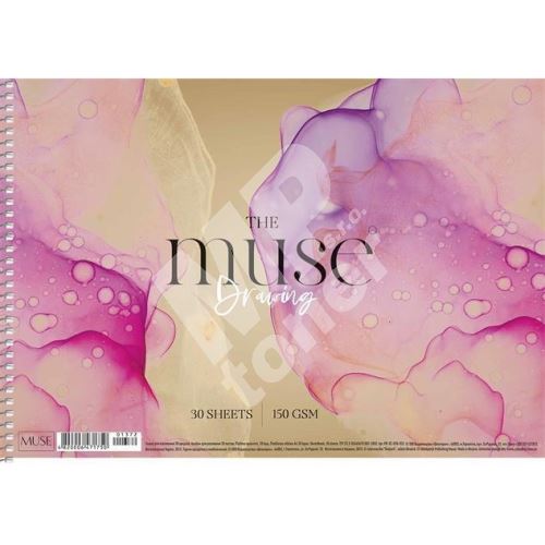 Shkolyaryk Skicák, náčrtník Drawing Muse, A4, 50 listů, 150g 1