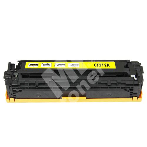 Toner HP CF212A, yellow, 131A, MP print 1