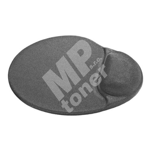 Podložka pod myš, polyuretan, šedá, 26x22.5cm, 5mm, Defender, lycrový povrch 1