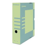 Archivační box Donau, A4/80 mm, lepenka, hnědý