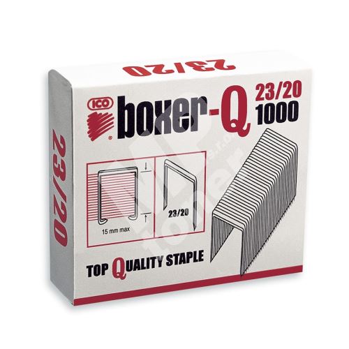 Sešívací spony Boxer-Q 23/20, 1000 ks 1