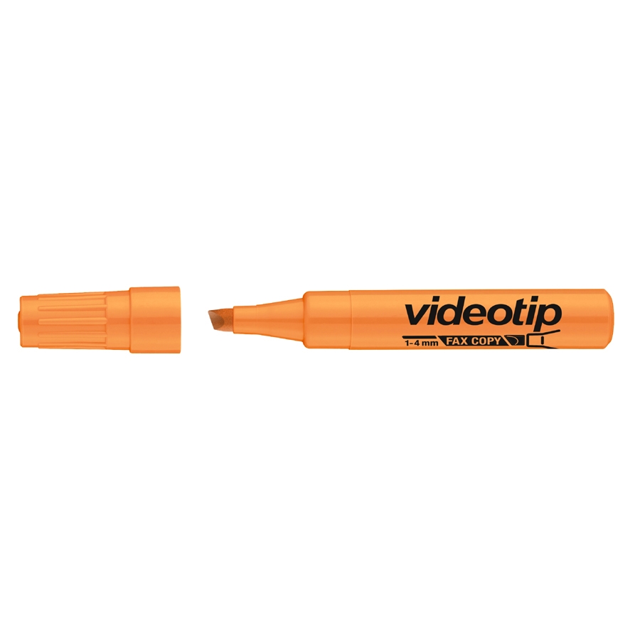 Zvýrazňovač ICO Videotip, oranžový