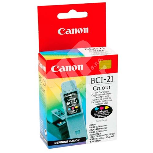 Cartridge Canon BCI-21C, originál 1