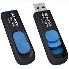 32GB ADATA UV128, USB flash disk 3.0, modrá