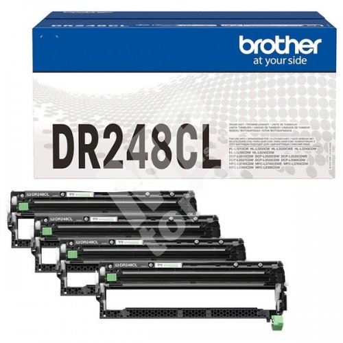 Válec Brother DR-248CL, DCP-L3520CDW, CMYK, originál 2