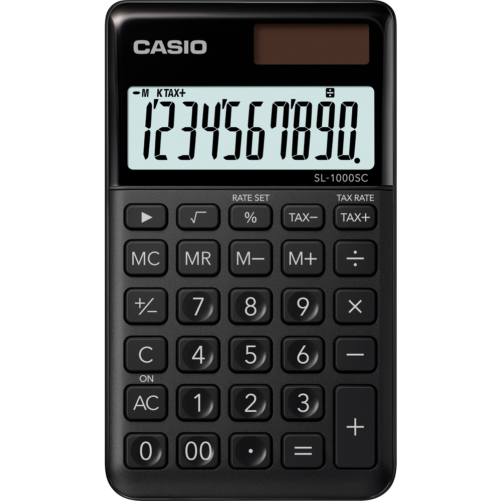 Kalkulačka Casio SL 1000 SC BK, černá