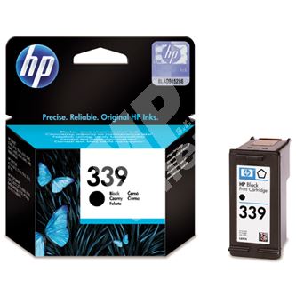 Cartridge HP C8767EE, black, No. 339, originál 1