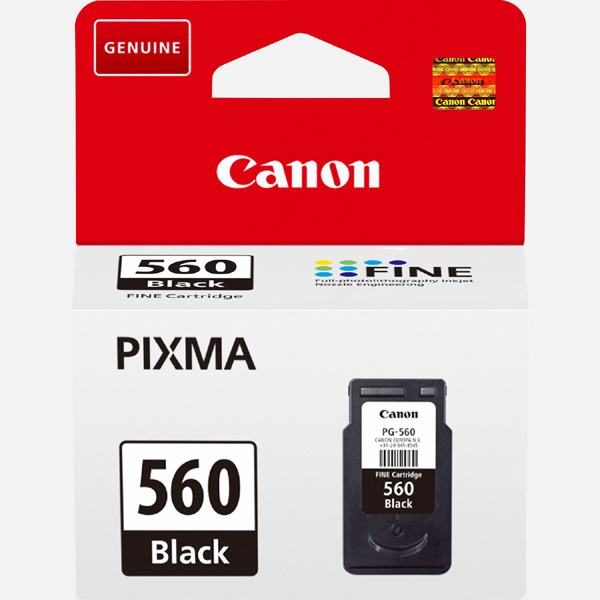 Inkoustová cartridge Canon PG-560, Pixma TS5350, 3713C001, black, originál