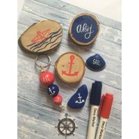 Popisovač Monami Deco Marker 460, hrot 2 mm, peacock blue 3 (2)