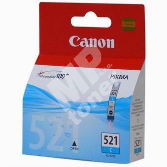 Cartridge Canon CLI-521C, cyan, originál 1