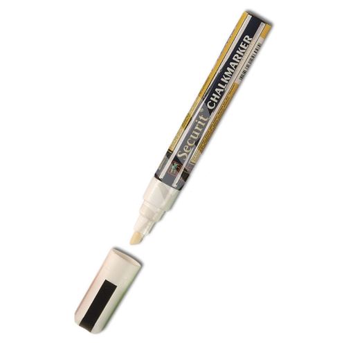Střední křídový popisovač Securit, šířka hrotu 2-6 mm, bílý 2