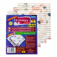 Clanax Univerzální prachová utěrka Petr 3D 35 x 35 cm různé motivy 3 kusy