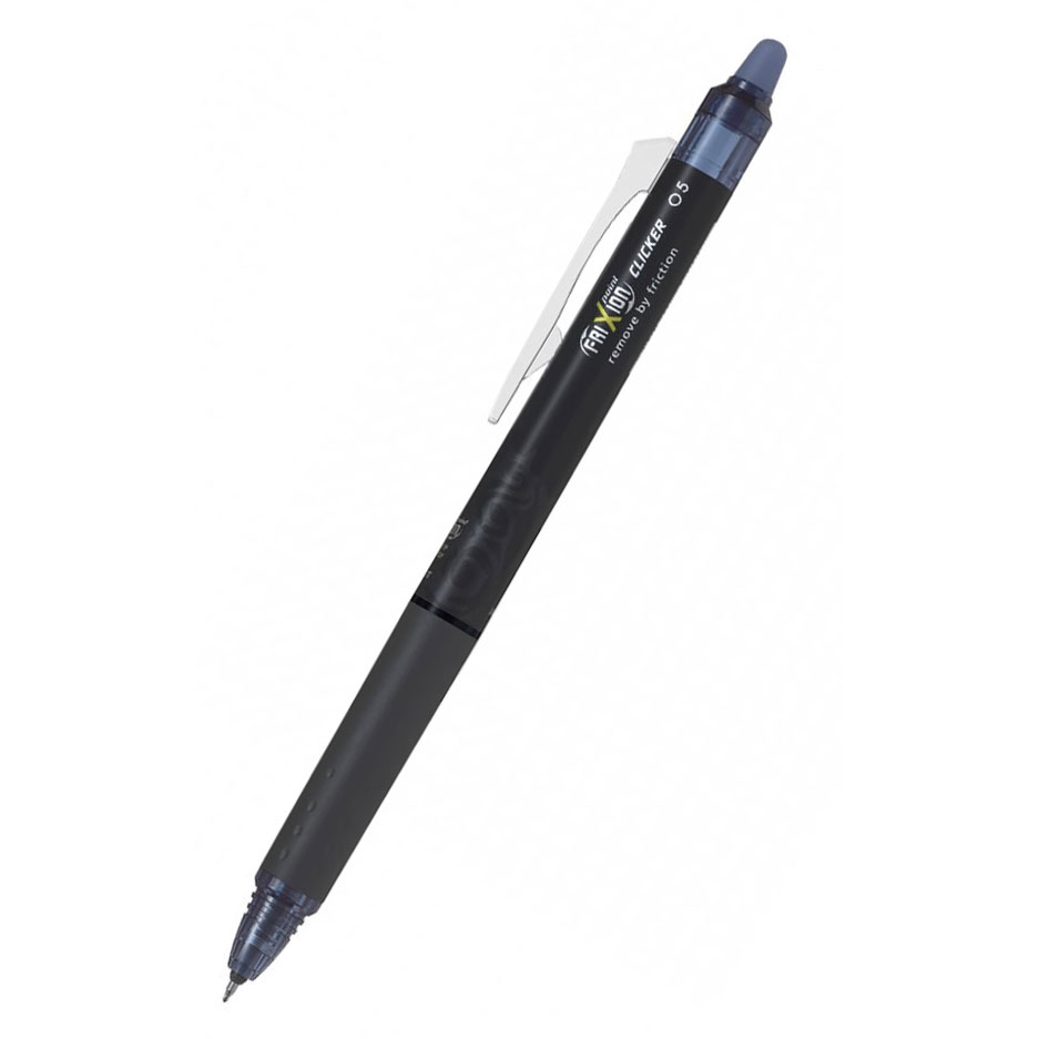 Kuličkové pero Pilot Frixion Point Clicker, modročerná, 0,5, vymazatelný