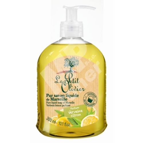 Le Petit Olivier Tekuté mýdlo - Verbena a citrón, 300ml 1