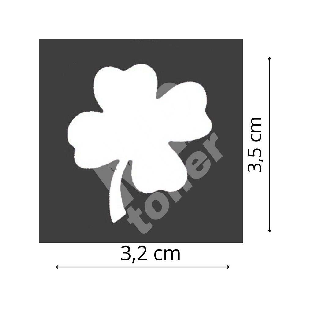 Efco Raznice L čtyřlístek 3,5 × 3,2 cm 2 (1)