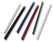 Plastové hřbety pro vazbu 9/16", 38 mm, černé 3 (2)
