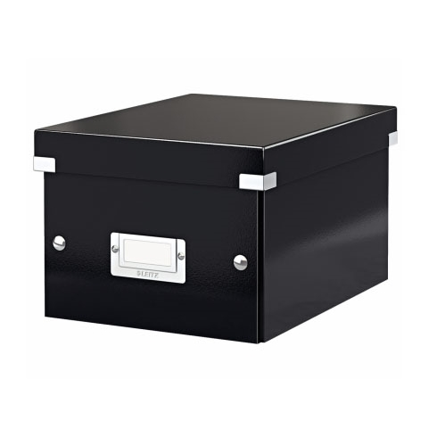 Archivační krabice Leitz Click-N-Store S (A5), černá