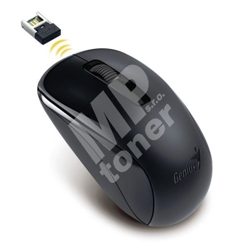 Myš Genius NX-7005, 1200DPI, 2.4 [GHz], optická, 3tl., bezdrátová USB, černá 1