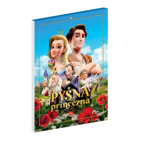 Skicák Pyšná Princezna, A4, 50 listů, Miroslav a Krasomila 1