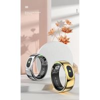 Smart Ring Pro Powerton, měř.stresu, srdeč.tepu, monitoring spánku, 10, stříbrný 13 (12)