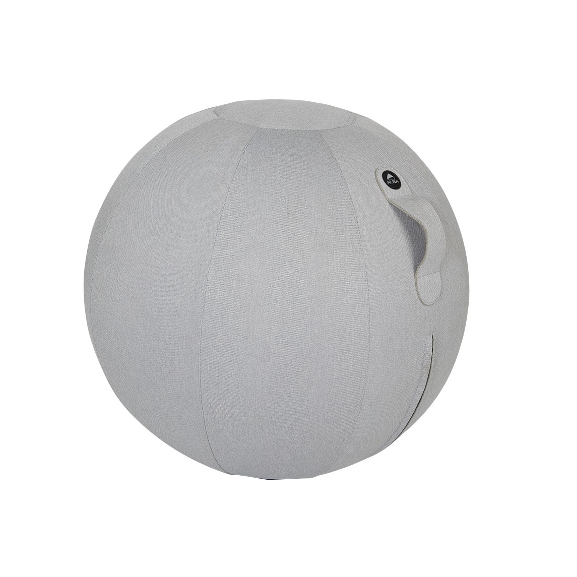 Ergonomický balanční sedací míč Alba, šedý