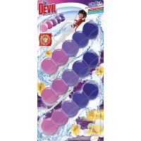 Dr. Devil WC Bicolor 5ball sunset blossom závěsný WC blok, 3× 35 g