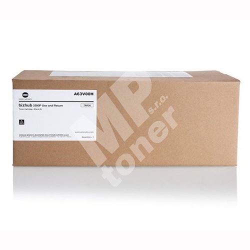 Toner Konica Minolta A63V00H, black, originál 1
