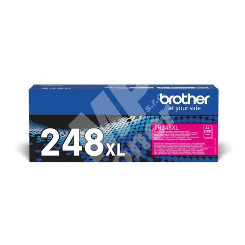 Toner Brother TN-248XLM, DCP-L3520CDW, magenta, originál 1