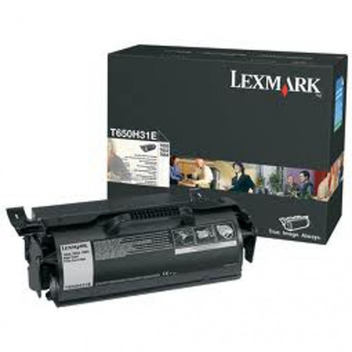 Toner Lexmark T650H31E, Optra T650, T652, black, originál