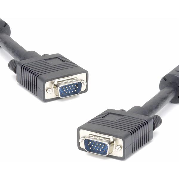 Kabel k monitoru SVGA, 15M/15M, 2m, (15 pin), ferritové stínění, LOGO