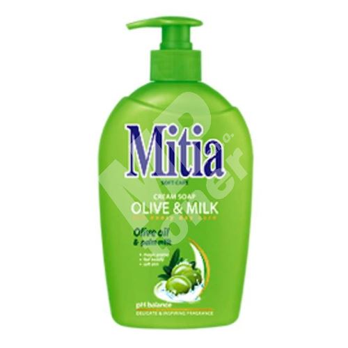Mitia Olive & Milk tekuté mýdlo dávkovač 500 ml 1