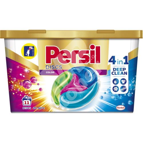 Persil Discs Color 4v1 kapsle na praní barevného prádla box 11 dávek 275 g 1