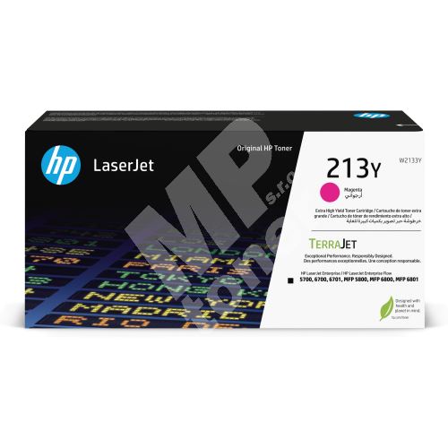 Toner HP W2133Y, LaserJet SFP-5700, magenta, 213Y, originál 1