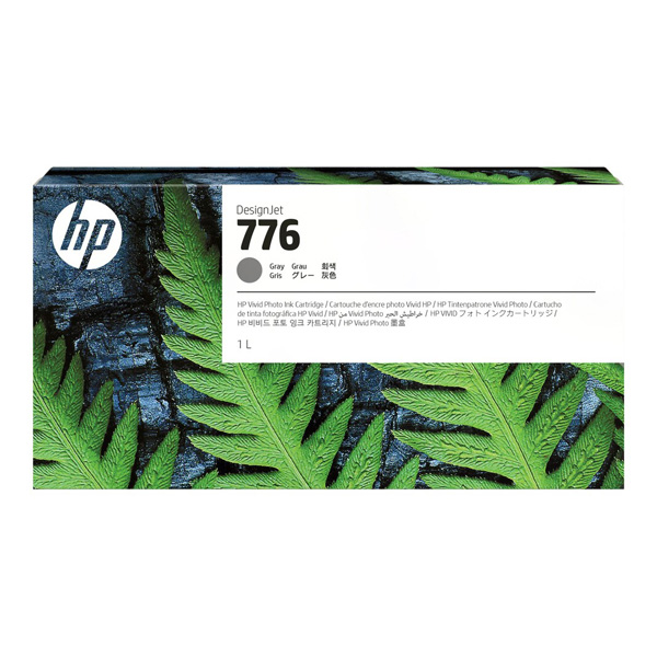 Inkoustová cartridge HP 1XB05A, DesignJet Z9+, Gray, 776, originál