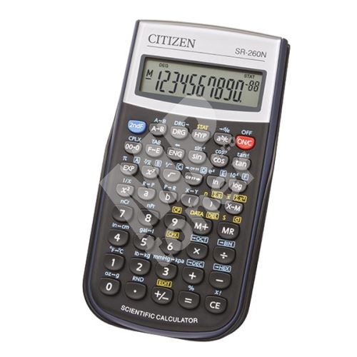 Stolní kalkulačka Citizen SR-260N, černá 1