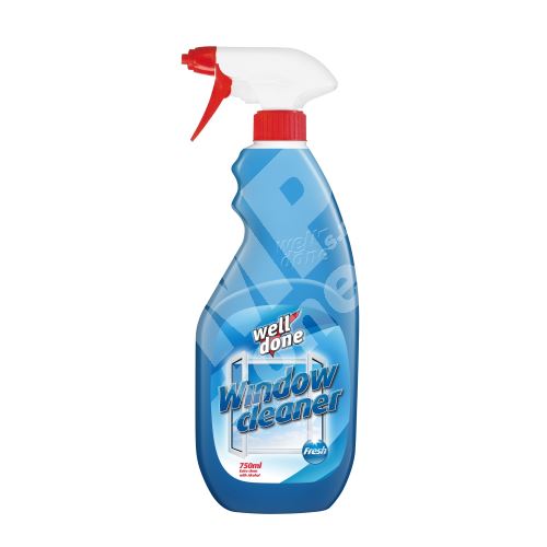 Čistící prostředek na okna WD Fresh s rozprašovačem 750ml 1