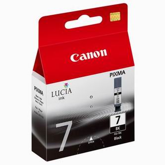 Inkoustová cartridge Canon PGI-7BK, PIXMA MX7600, černá, 2444B001, originál