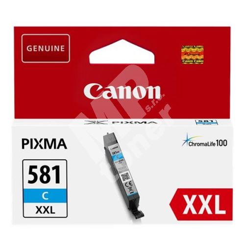 Cartridge Canon CLI-581C XXL, 1995C001, cyan, originál 1